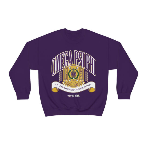 Omega Psi Phi FOM Lifer - Unisex Heavy Blend™ Crewneck Sweatshirt
