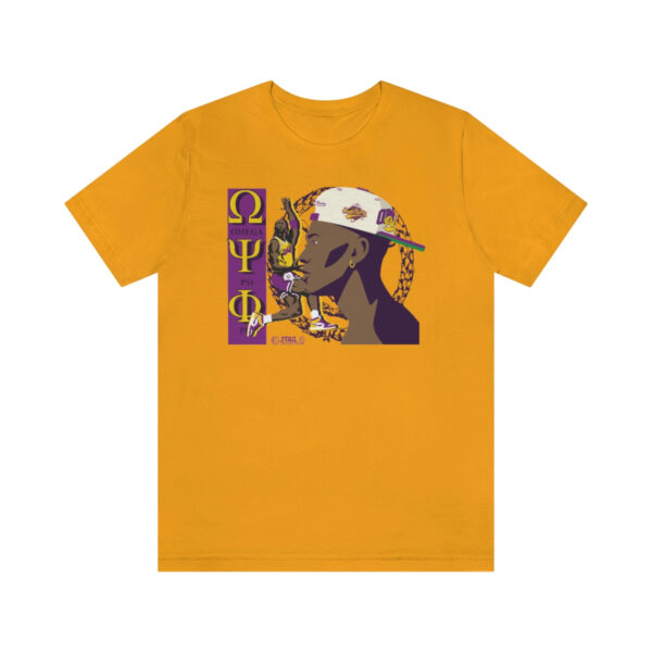 MJ Brotherhood Q2 Omega Psi Phi - Unisex Jersey Short Sleeve Tee