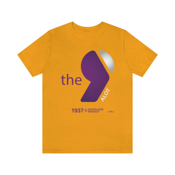The 9 Moorland Branch  - Unisex Jersey Short Sleeve Tee - Image 4
