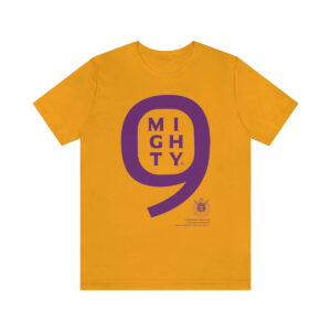 The Mighty 9th District of Omega Psi Phi - Unisex Jersey Short Sleeve Tee