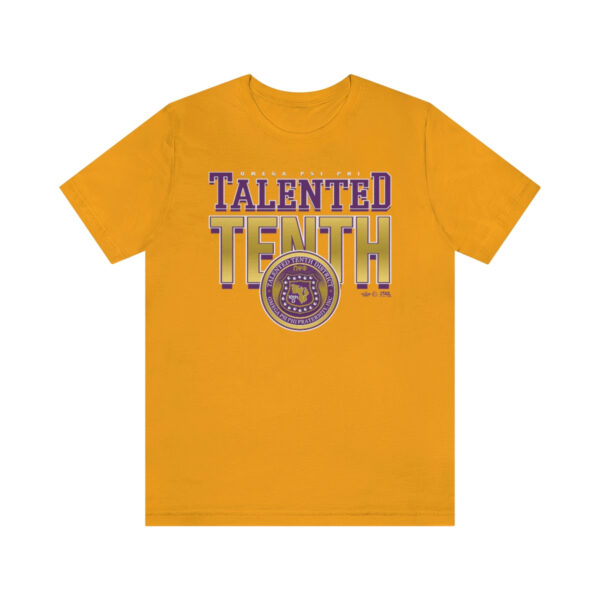 Talented 10th District of Omega Psi Phi - Unisex Jersey Short Sleeve Tee - Image 3