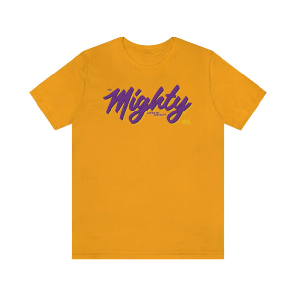 Retro Mighty 7th District Omega Psi Phi - Unisex Jersey Short Sleeve Tee - Image 5