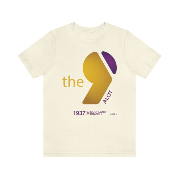 The 9 Moorland Branch  - Unisex Jersey Short Sleeve Tee - Image 3
