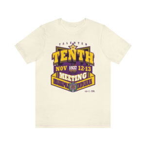 1937 Meeting for the 10th District of Omega Psi Phi- Unisex Jersey Short Sleeve Tee