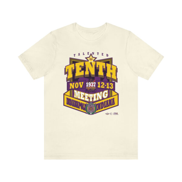 1937 Meeting for the 10th District of Omega Psi Phi- Unisex Jersey Short Sleeve Tee