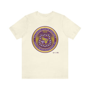 Shield Revisited for the10th District of Omega Psi Phi - Unisex Jersey Short Sleeve Tee