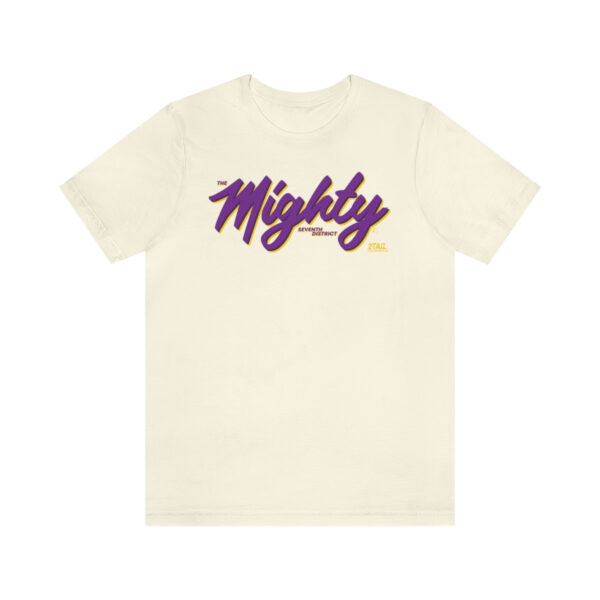 Retro Mighty 7th District Omega Psi Phi - Unisex Jersey Short Sleeve Tee - Image 4