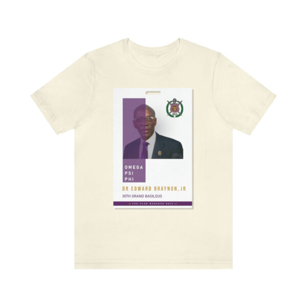 Membership ID 7th District of Omega Psi Phi - Unisex Jersey Short Sleeve Tee - Image 2