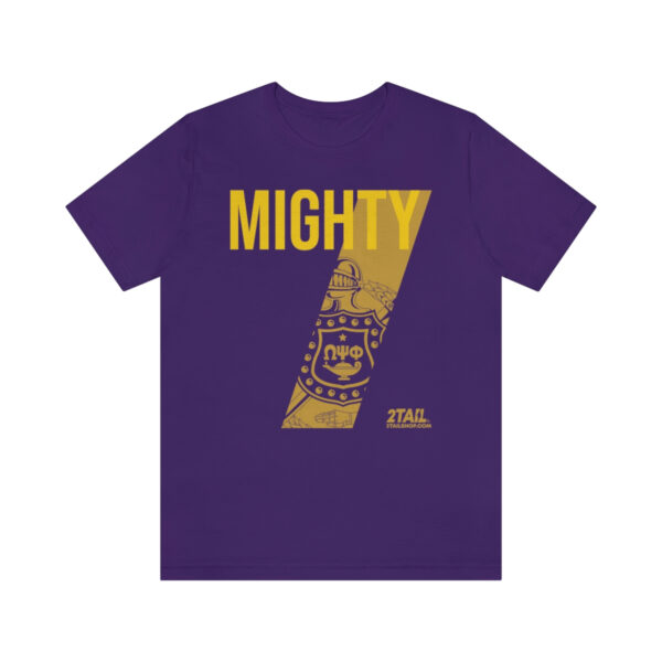 The Mighty 7 District of Omega Psi Phi - Unisex Jersey Short Sleeve Tee - Image 2