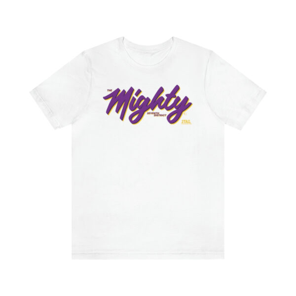 Retro Mighty 7th District Omega Psi Phi - Unisex Jersey Short Sleeve Tee - Image 2