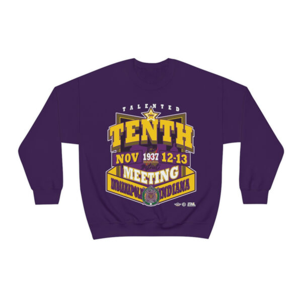 1937 Meeting for the 10th District of Omega Psi Phi - Unisex Heavy Blend™ Crewneck Sweatshirt - Image 6
