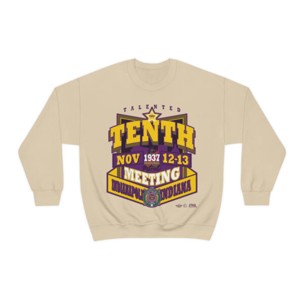 1937 Meeting for the 10th District of Omega Psi Phi - Unisex Heavy Blend™ Crewneck Sweatshirt - Image 4
