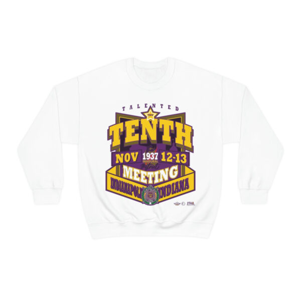 1937 Meeting for the 10th District of Omega Psi Phi - Unisex Heavy Blend™ Crewneck Sweatshirt - Image 2