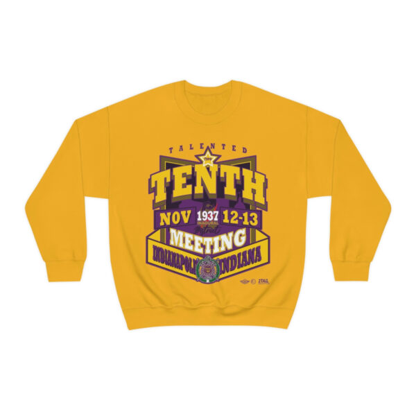 1937 Meeting for the 10th District of Omega Psi Phi - Unisex Heavy Blend™ Crewneck Sweatshirt - Image 5