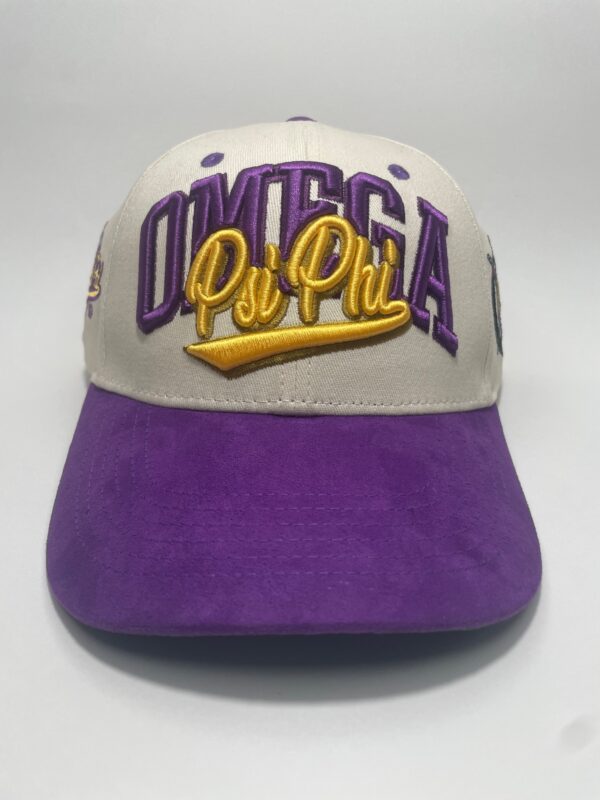 Omega Psi Phi Q1 - Low Profile Adjustable Strap Baseball Cap