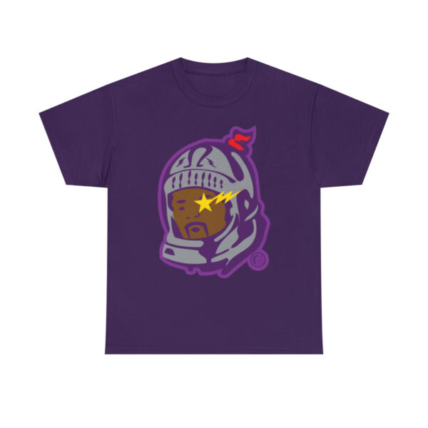 BBQ Full Colored Head - Unisex Heavy Cotton Tee - Image 5