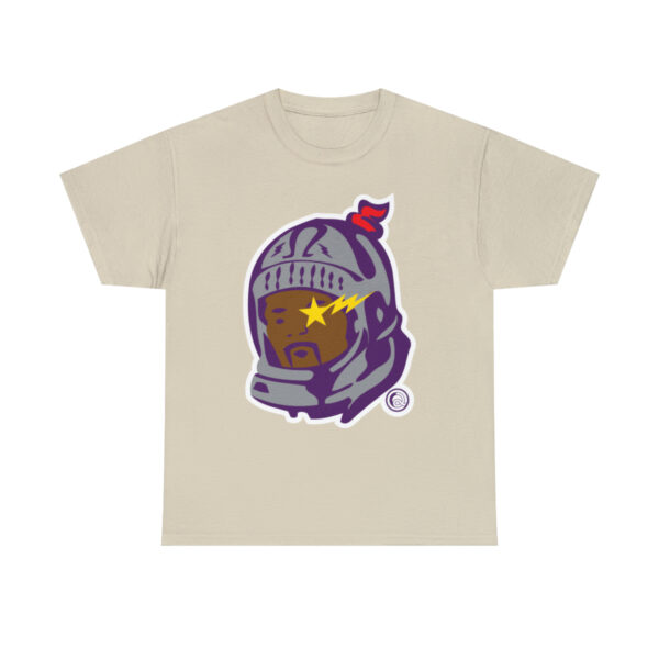 BBQ Full Colored Head - Unisex Heavy Cotton Tee - Image 4