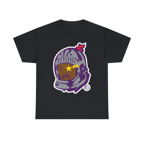 BBQ Full Colored Head - Unisex Heavy Cotton Tee - Image 3