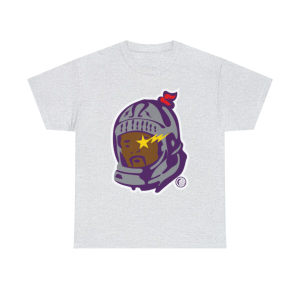 BBQ Full Colored Head - Unisex Heavy Cotton Tee - Image 2