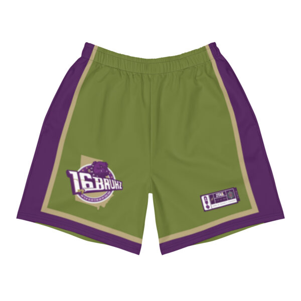 16 Bruhz Men's Elastic Beach Shorts (AOP)