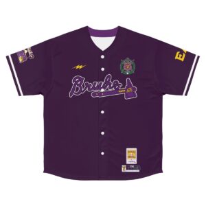 *CUSTOM* Brave Bruhz of Omega Psi Phi - Men's Baseball Jersey