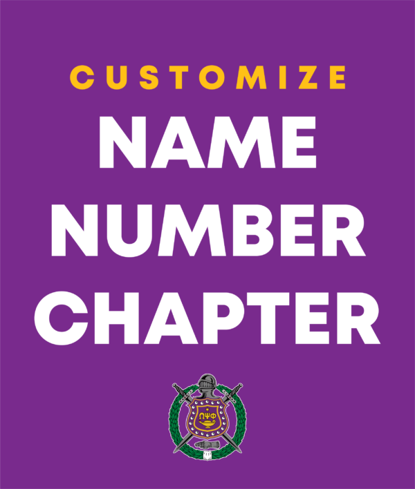 *CUSTOM* Brave Bruhz of Omega Psi Phi - Men's Baseball Jersey - Image 4