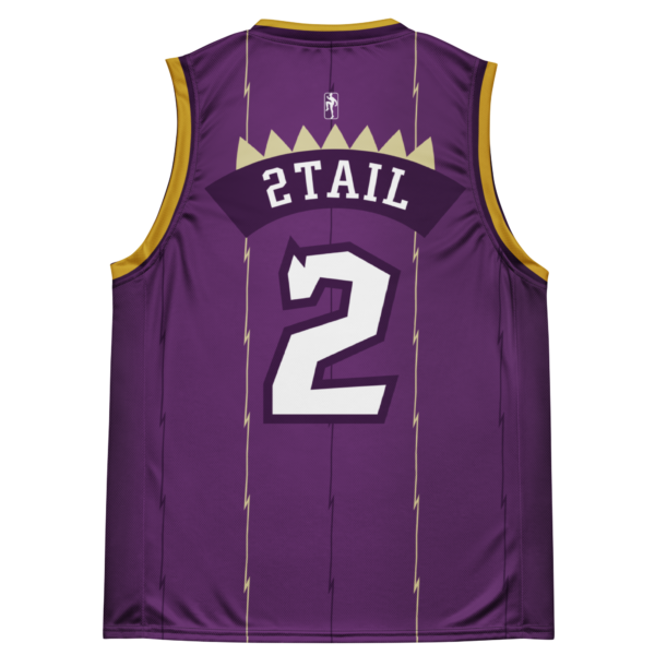 *CUSTOM* Rap with Bruhz - Unisex Basketball Jersey (AOP) - Image 2