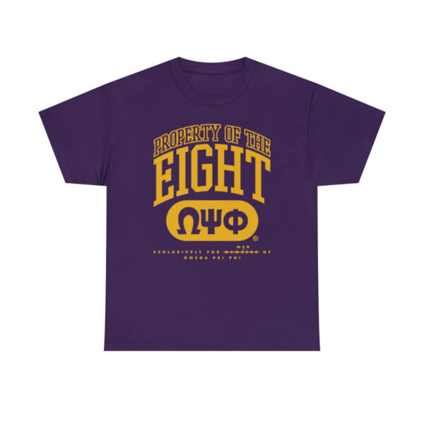 Property of the 8 Omega Psi Phi - Unisex Heavy Cotton Tee