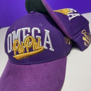 Omega Psi Phi Varsity & Script Alt - Low Profile Baseball Cap