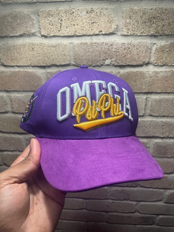 Omega Psi Phi Varsity & Script Alt - Low Profile Baseball Cap - Image 2