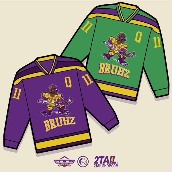 *PREORDER* Custom The Mighty Bruhz Hockey Jersey - Image 2