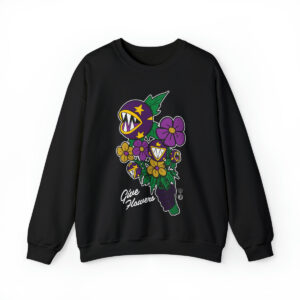 Give Flowers Bro Taylor Colab - Unisex Heavy Blend™ Crewneck Sweatshirt