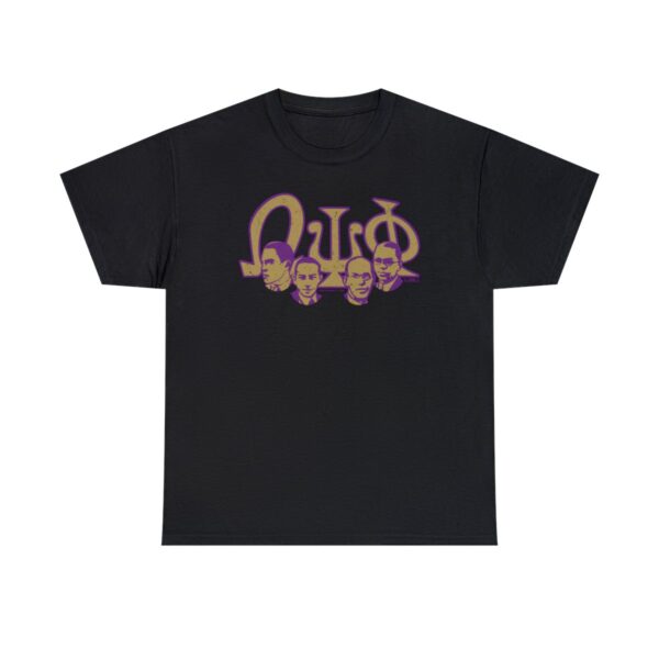 Kept Simple Team Omega Psi Phi - Unisex Heavy Cotton Tee - Image 4