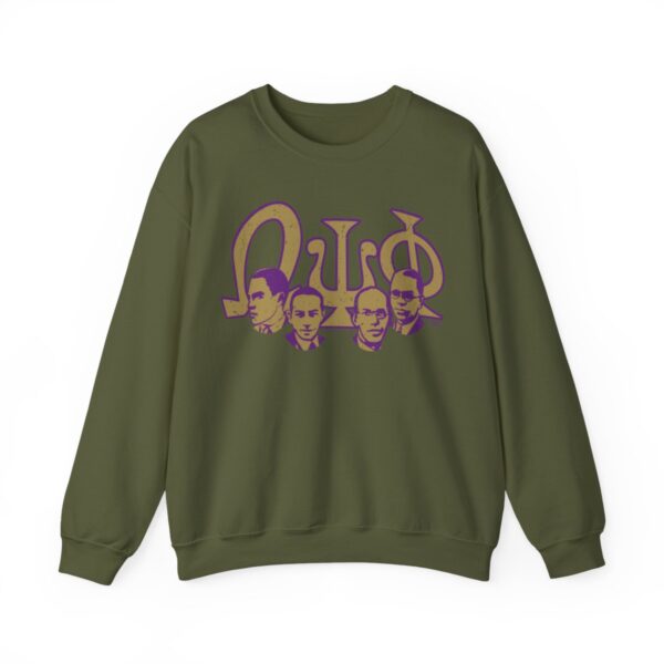 Kept Simple Team Omega Psi Phi - Unisex Heavy Blend™ Crewneck Sweatshirt - Image 5