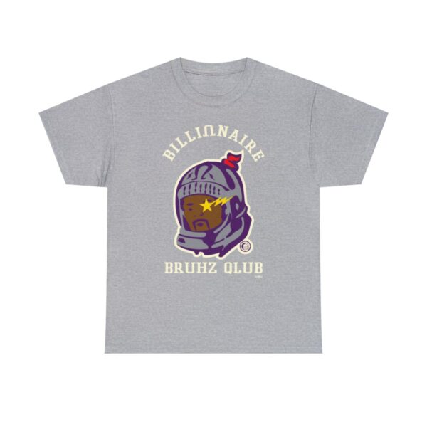 Omega Psi Phi Billionaire's Head & Letters - Unisex Heavy Cotton Tee - Image 3