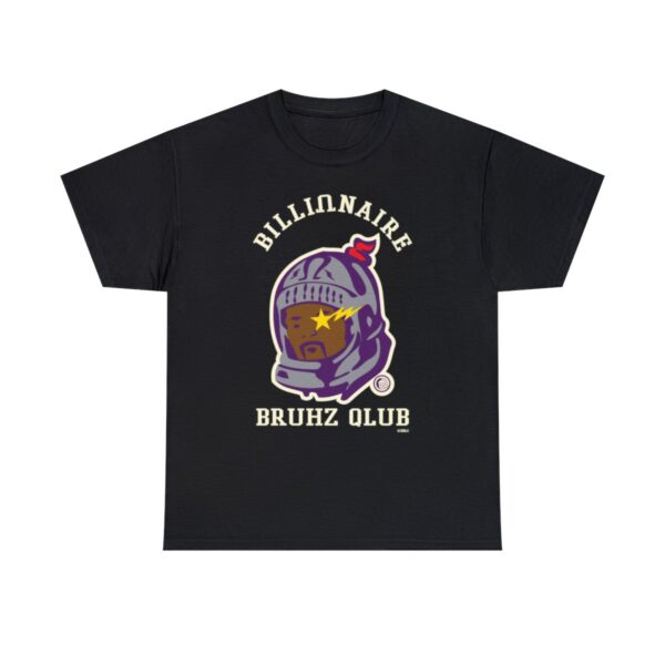 Omega Psi Phi Billionaire's Head & Letters - Unisex Heavy Cotton Tee - Image 2