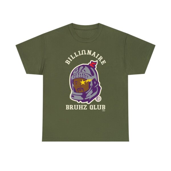 Omega Psi Phi Billionaire's Head & Letters - Unisex Heavy Cotton Tee - Image 4