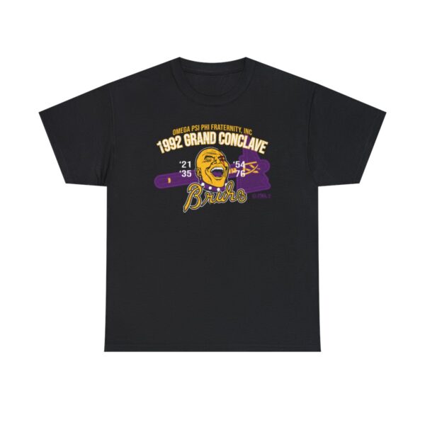 1992 ATL Clave Omega Psi Phi - Unisex Heavy Cotton Tee - Image 2