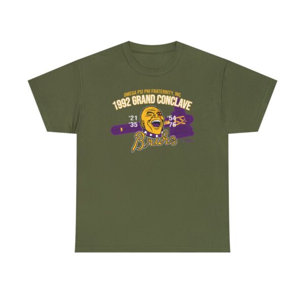 1992 ATL Clave Omega Psi Phi - Unisex Heavy Cotton Tee - Image 4