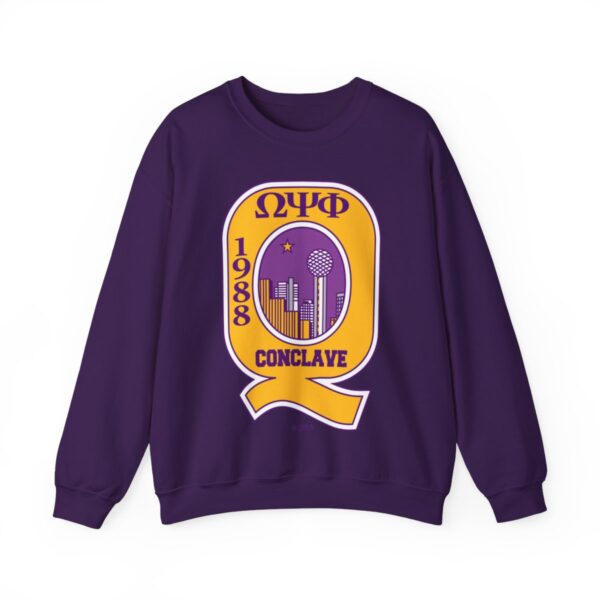 1988 Clave Omega Psi Phi - Unisex Heavy Blend™ Crewneck Sweatshirt - Image 5