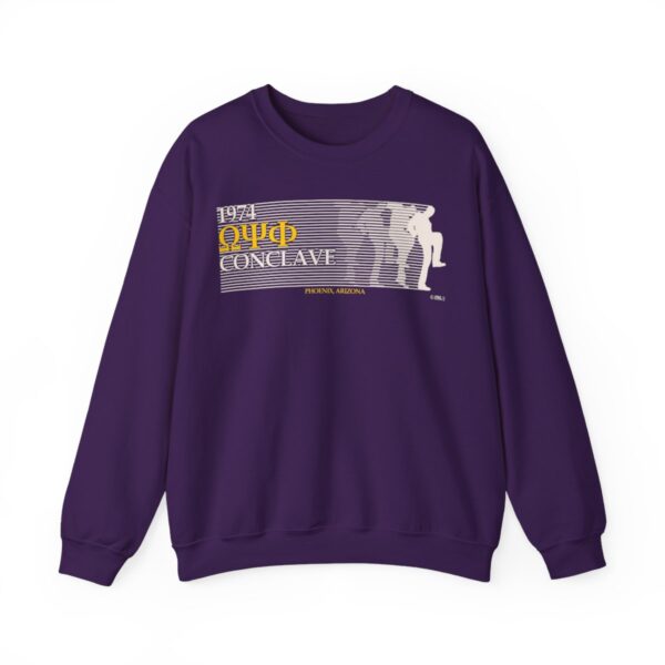 74 Clave Omega Psi Phi - Unisex Heavy Blend™ Crewneck Sweatshirt