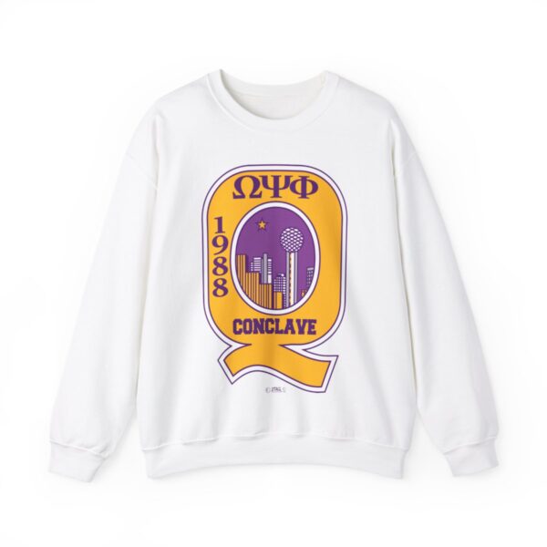 1988 Clave Omega Psi Phi - Unisex Heavy Blend™ Crewneck Sweatshirt - Image 2