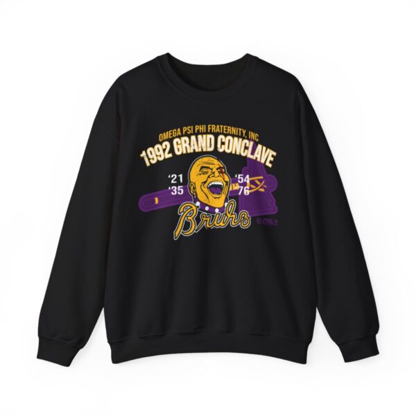 1992 ATL Clave Omega Psi Phi - Unisex Heavy Blend™ Crewneck Sweatshirt - Image 2