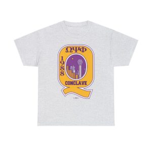 1988 Clave Omega Psi Phi - Unisex Heavy Cotton Tee