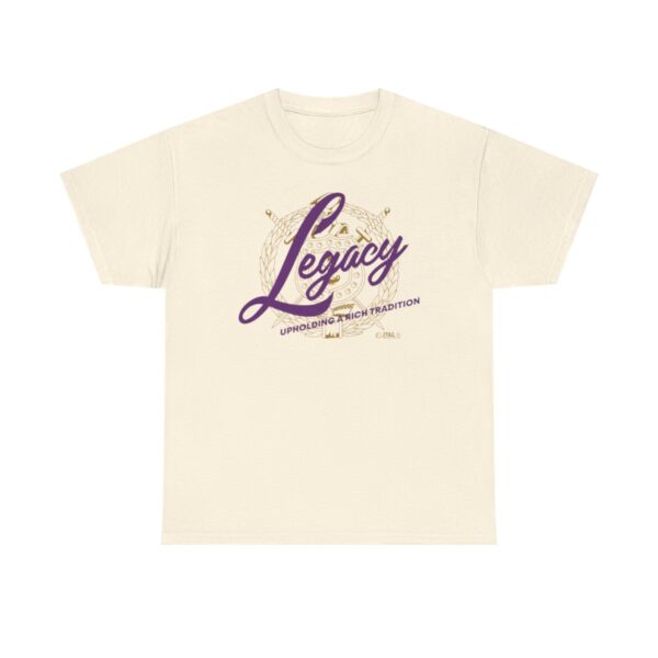 Legacy of Omega Psi Phi - Unisex Heavy Cotton Tee - Image 5