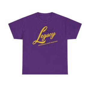 Legacy of Omega Psi Phi - Unisex Heavy Cotton Tee
