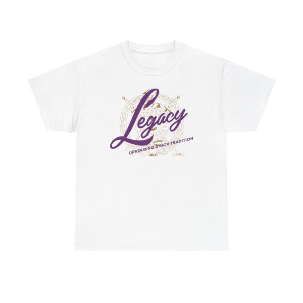 Legacy of Omega Psi Phi - Unisex Heavy Cotton Tee - Image 2