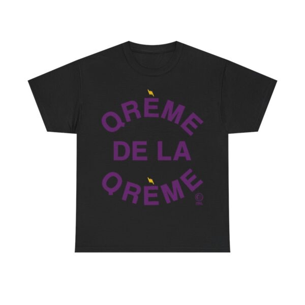 Qreme De La Qreme - Unisex Heavy Cotton Tee - Image 3