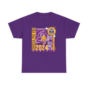 Vintage Buqs Full Clave Omega Psi Phi - Unisex Heavy Cotton Tee