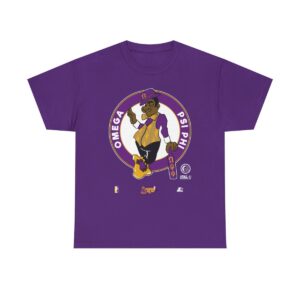 Omega Psi Phi Qs in 4 - Unisex Heavy Cotton Tee